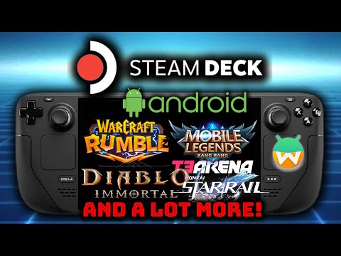 📌 #android on Steam Deck Waydroid Install Guide SteamOS | Steam Deck #Android #Waydroid OLED LCD