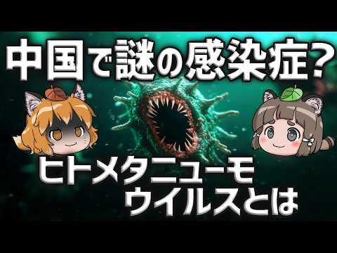 【未知？】中国の呼吸器感染症「ヒトメタニューモウイルス」とは…危険性や対策について