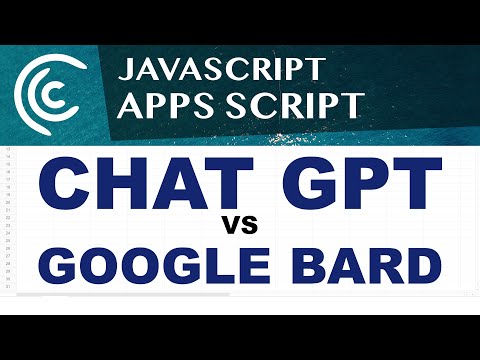 Chat GPT vs Google Bard for JavaScript, Apps Script Code