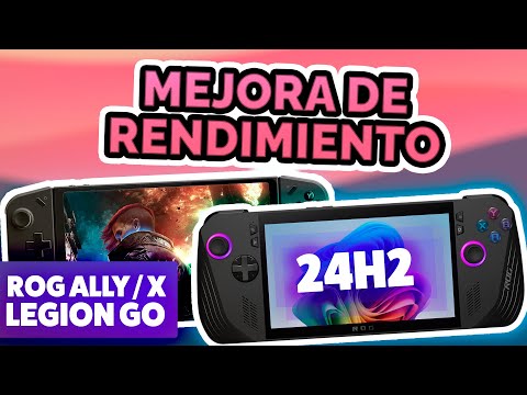 Mejora el rendimiento de tu ROG Ally (X) y LEGION GO! | Windows 24H2