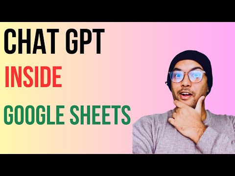 How to Use ChatGPT in Google Sheets with Apps Script?