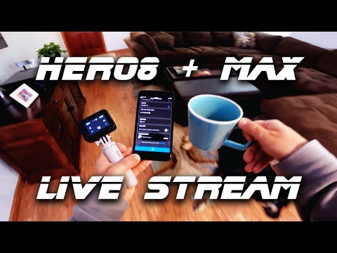 How To Live Stream with your GoPro HERO8 and MAX