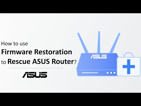 How to use Firmware Restoration to Rescue ASUS Router? | ASUS SUPPORT