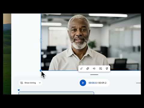 Google Vidsのアバター挿入機能で宣伝動画を作ってみた