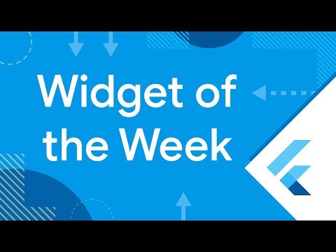 Introducing Widget of the Week!
