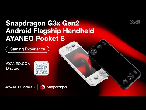 High-end Android flagship handheld AYANEO Pocket S first real gameplay demo