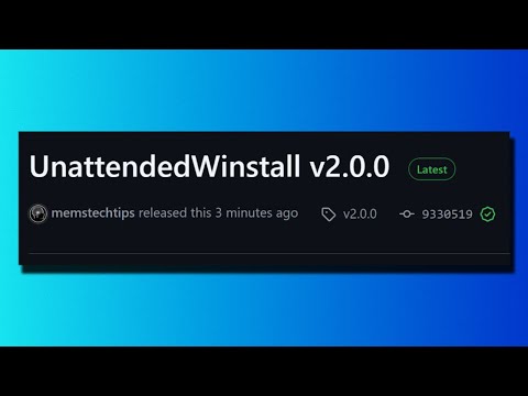 Introducing UnattendedWinstall v2.0