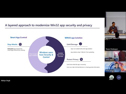 Modernize your Win32 application for security and privacy Q&amp;A | DIS288H
